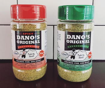 reviewer photo of the spicy and original seasonings