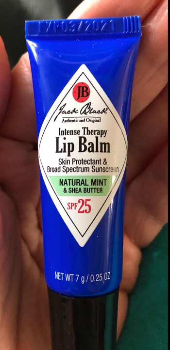 tube of lip balm 