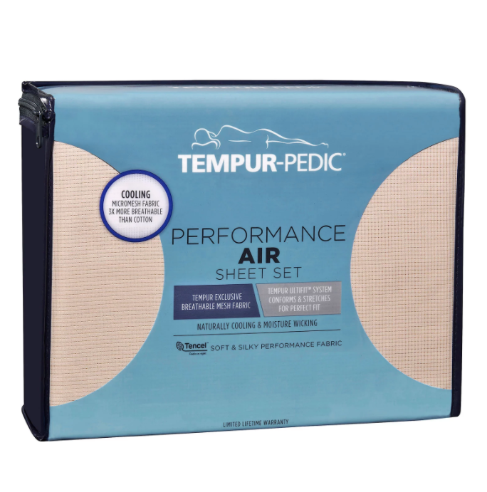 Tempur-pedic performance air sheet set