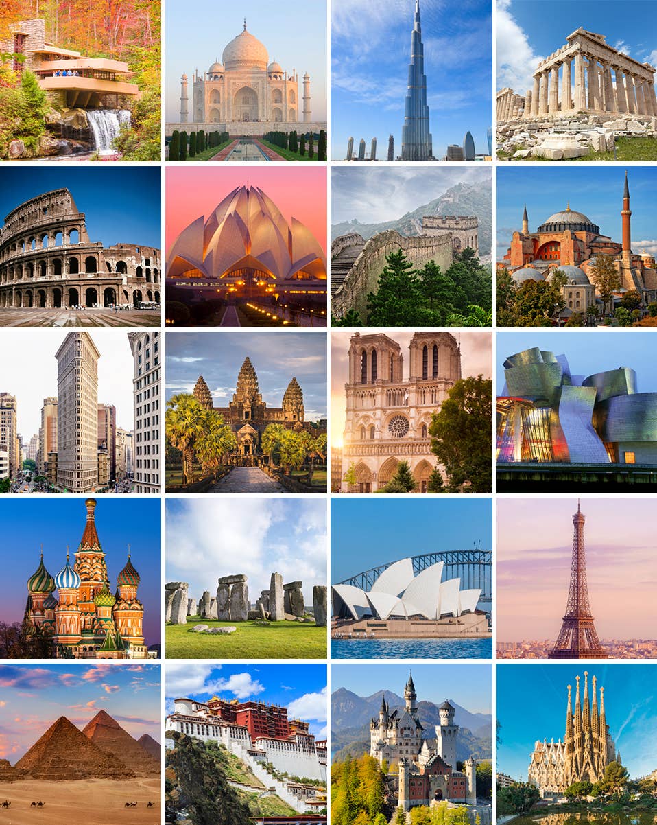 world famous buildings list
