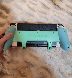 the back of the grip attached to the switch