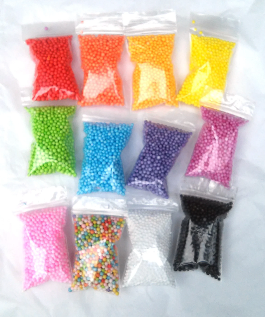 Slime Stuff Slime Add Ins Fish Bowl Beads Pastel Floam Beads