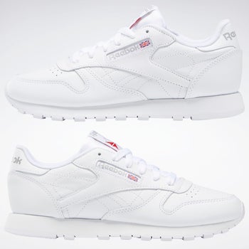 the white reebok classic sneakers 
