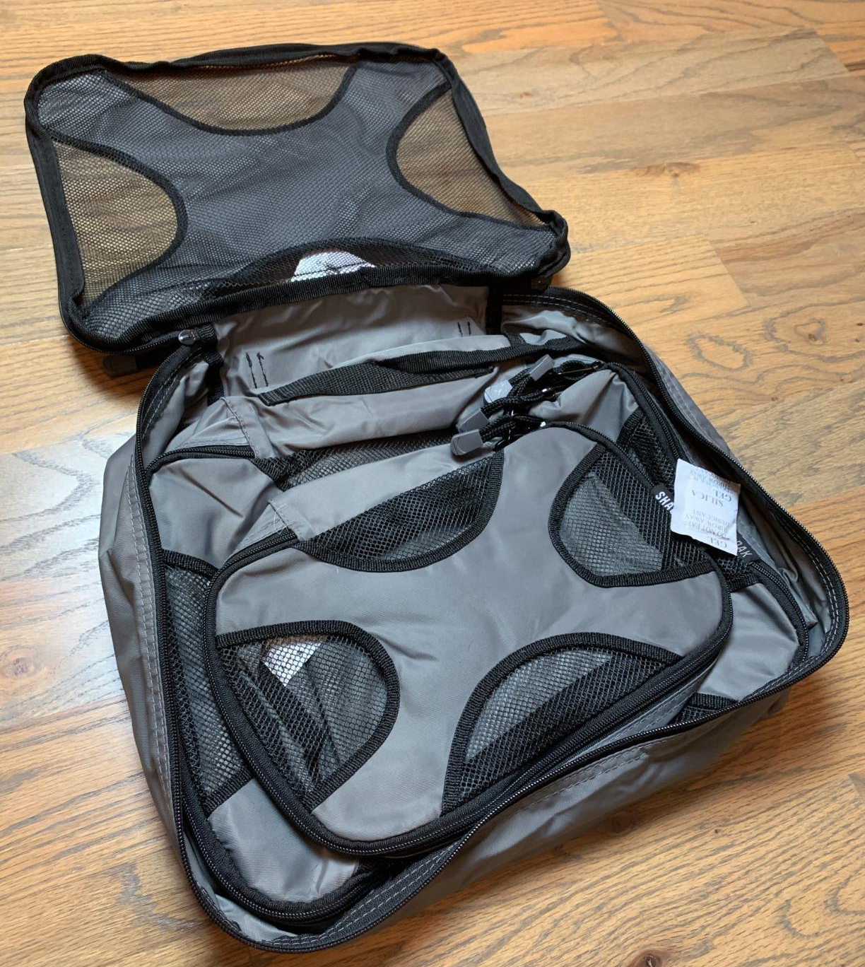 Lindsay Albanese Weekender Two-Sided Laundry Bag: Clean & Dirty Separation When Traveling