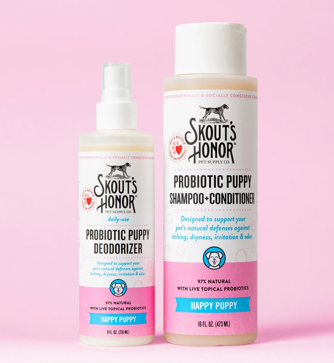 probiotic puppy shampoo and conditioner