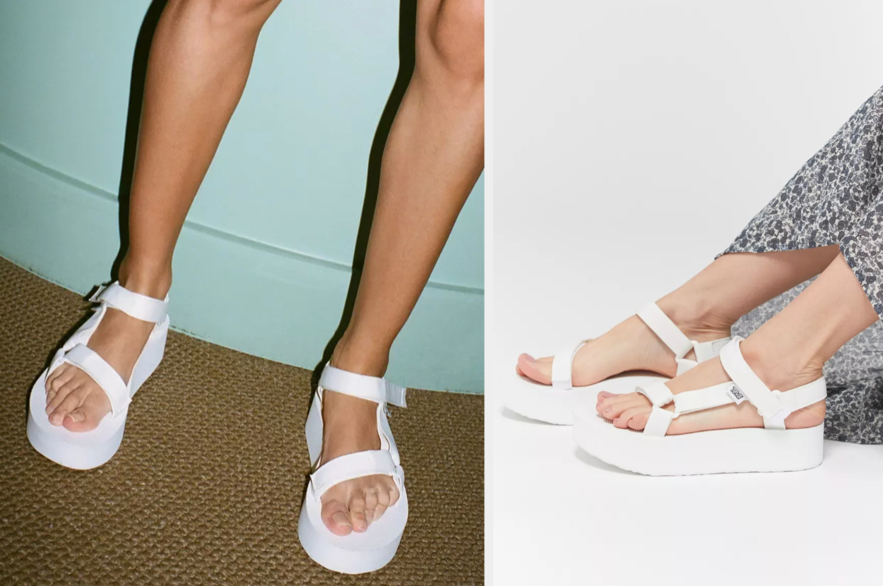 LIMITED COLLECTION White Two Strap Sandals In Extra Wide EEE Fit | Yours  Clothing