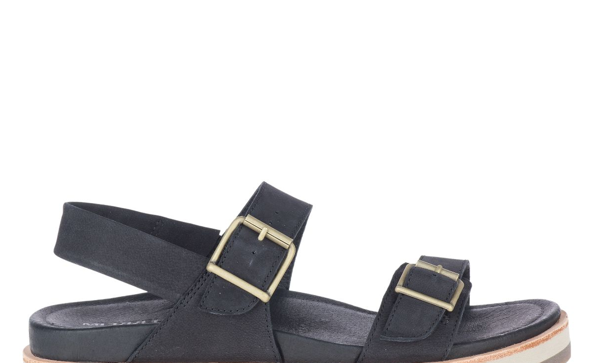 black strappy sandals 