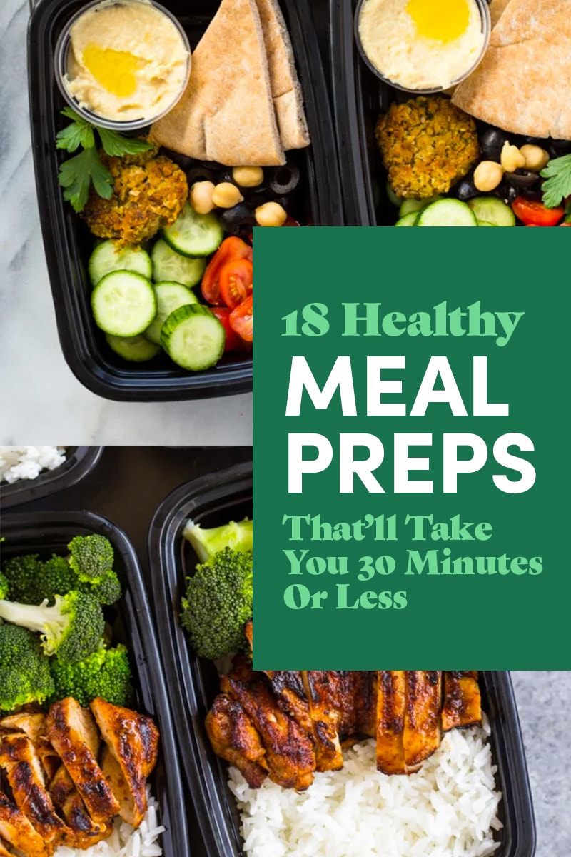 18 healthy meal prep ideas