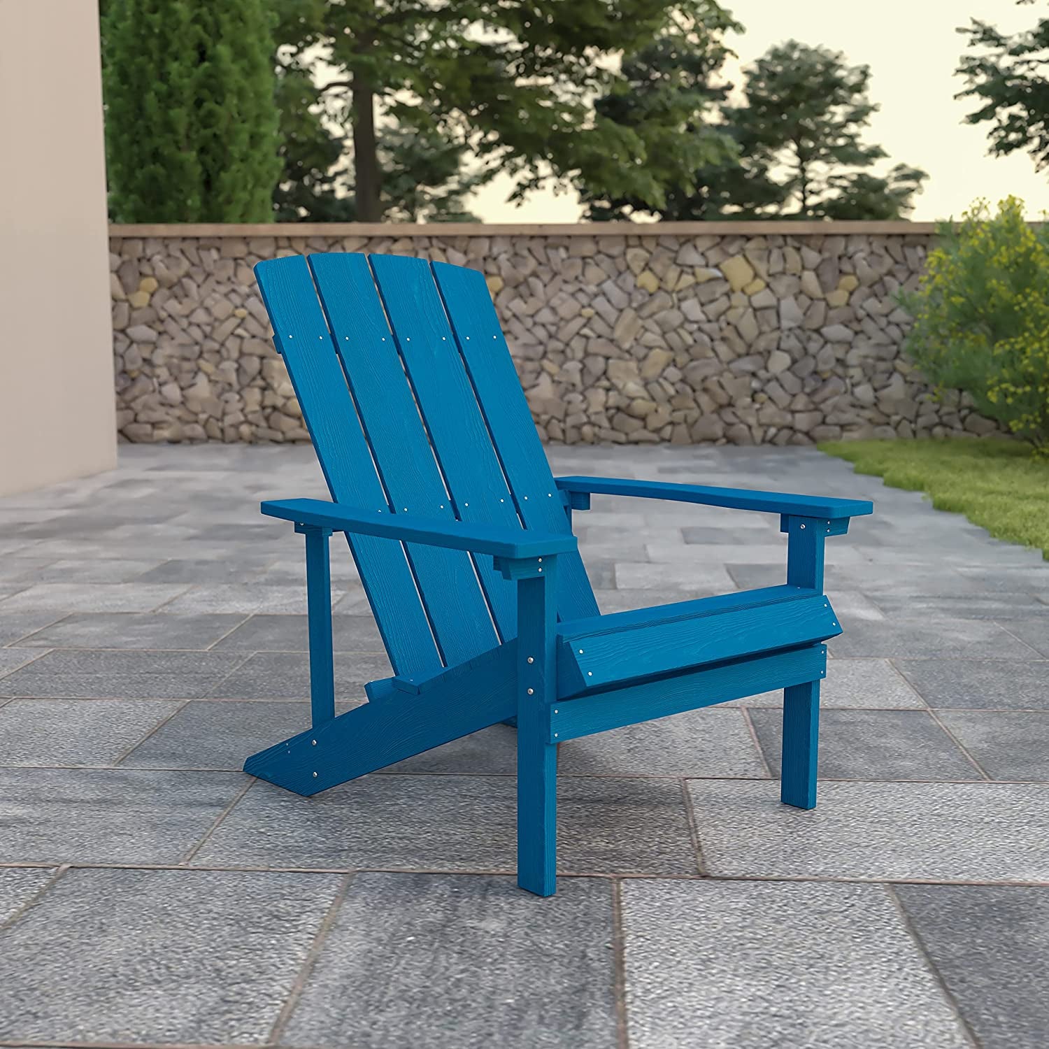 the blue chair