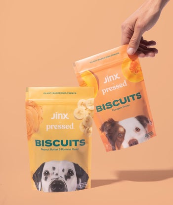 the treats in their packaging