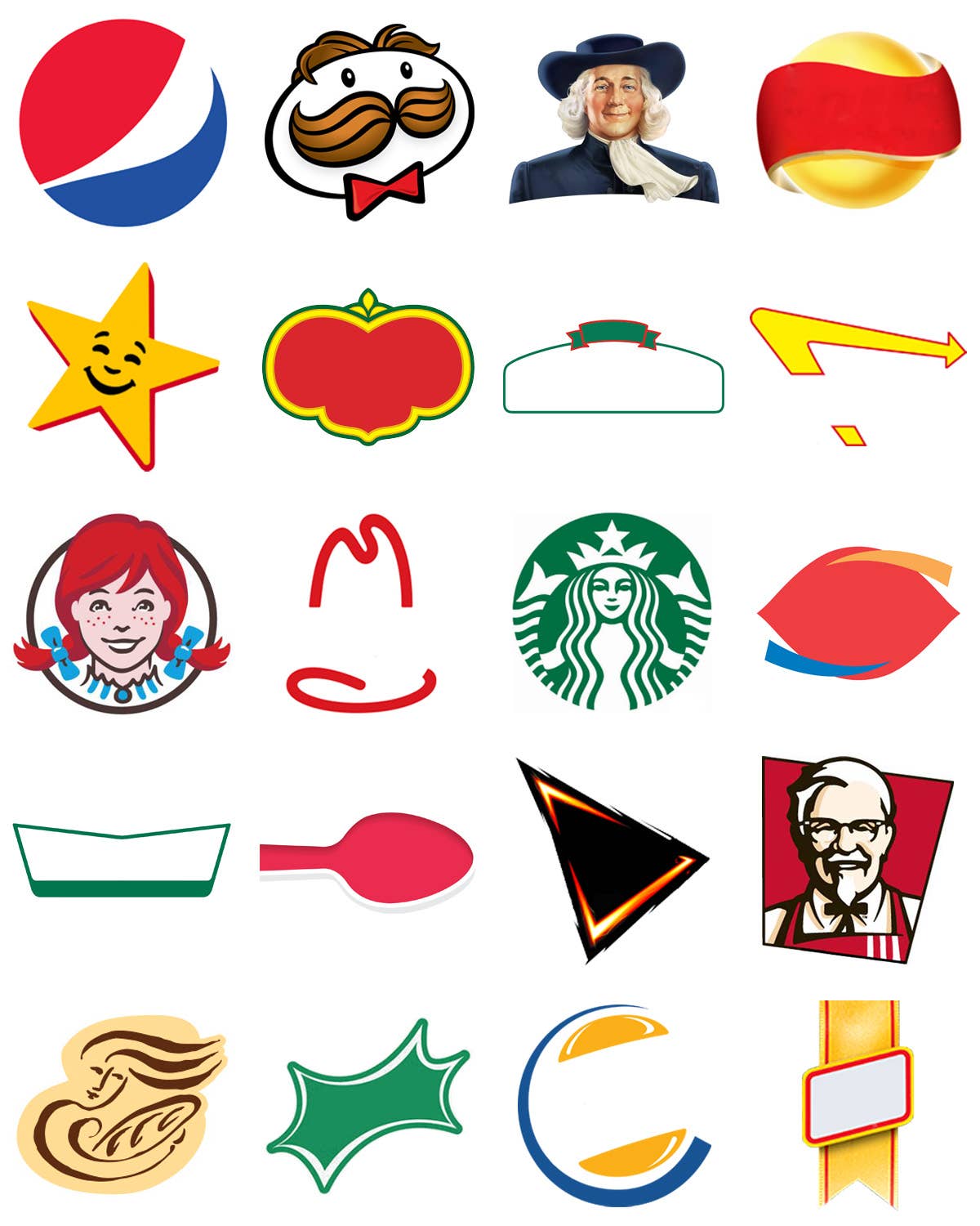 How Many Food Logos Can You Identify?