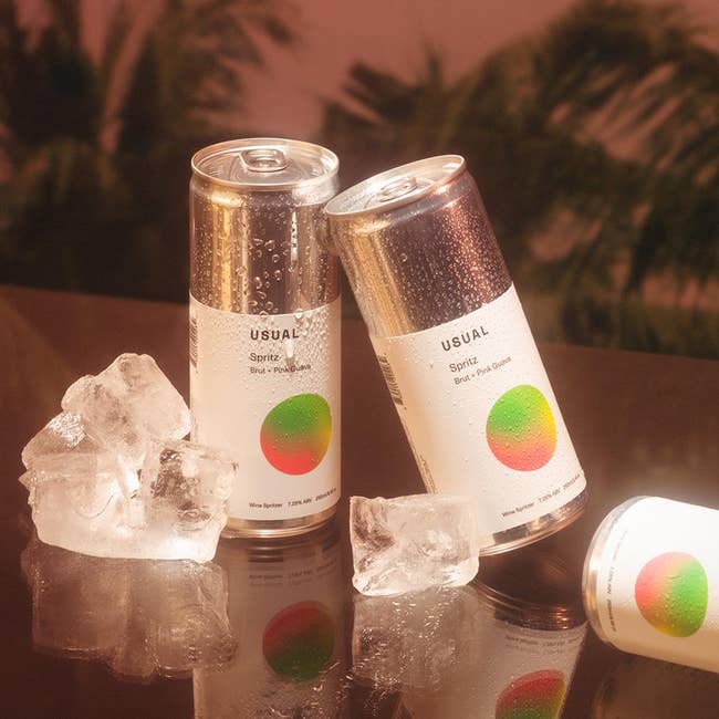 cans of wine