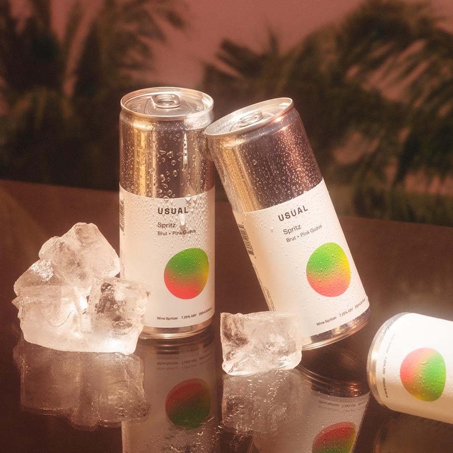 cans of wine