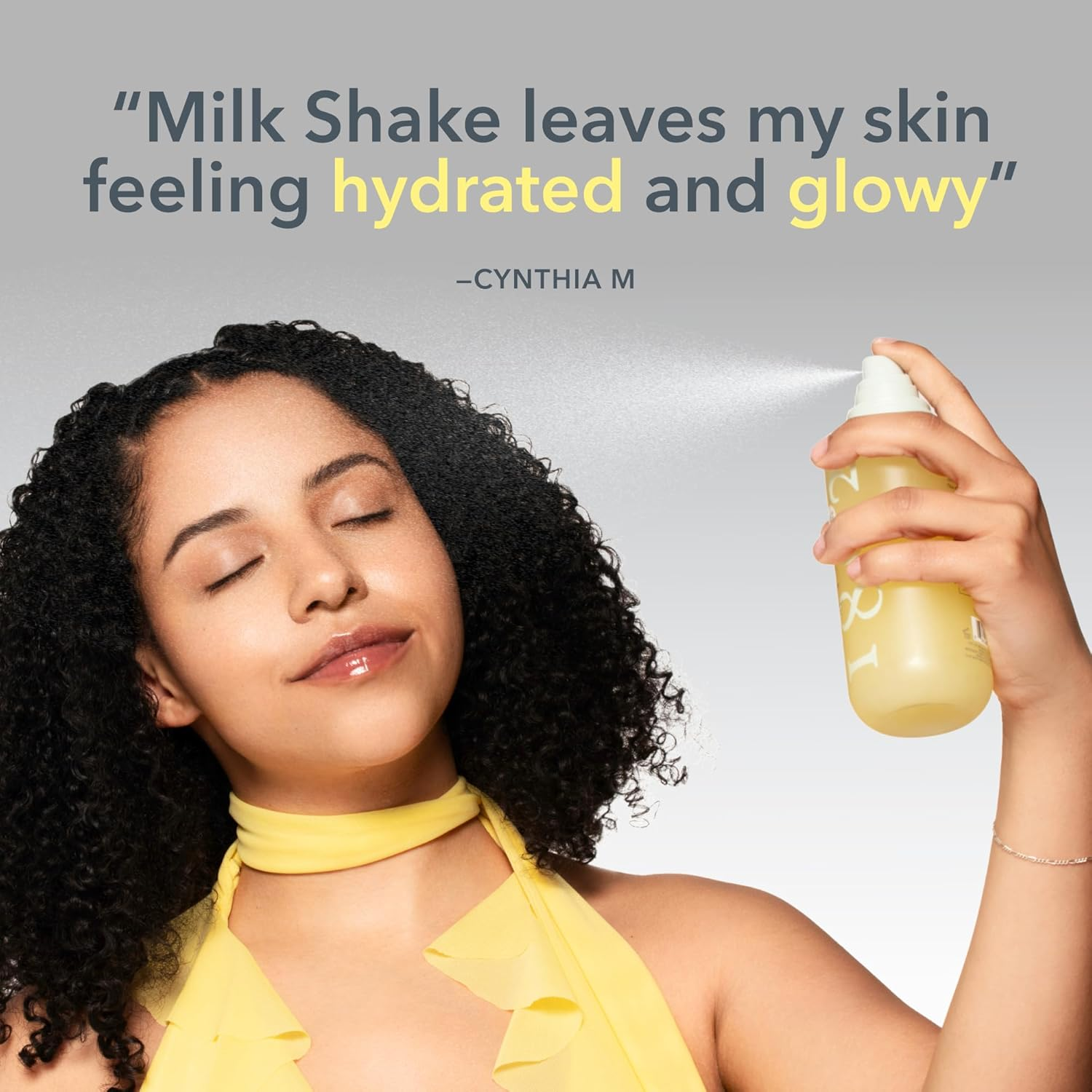 Model utilizing Beekman 1802 beverage  shingle  toner mist