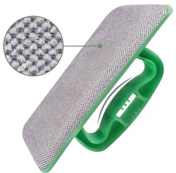 the cleaning brush