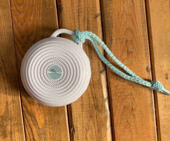 reviewer photo of the portable white noise machine