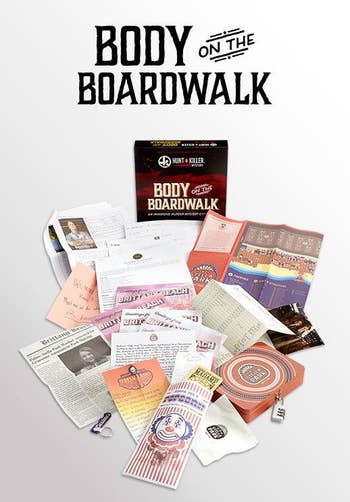 body on the boardwalk mystery kit