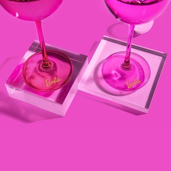 the bottom of the glasses that say