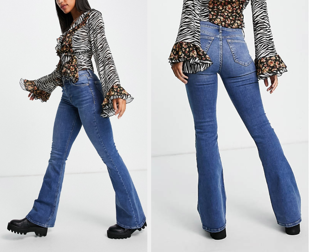 19 Best Pairs Of High-Waisted Flare Jeans 2022