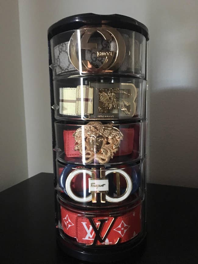 reviewers belts successful the acrylic case