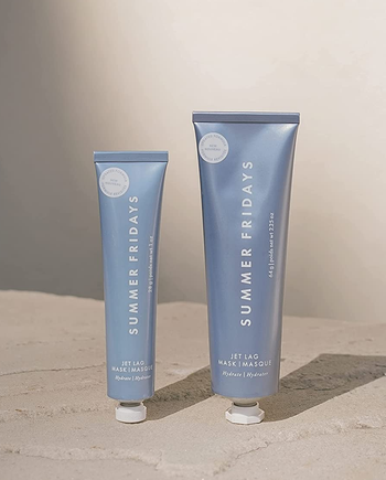 eco travel size toiletries Summer Fridays Jet Lag Mask in full and mini sizes