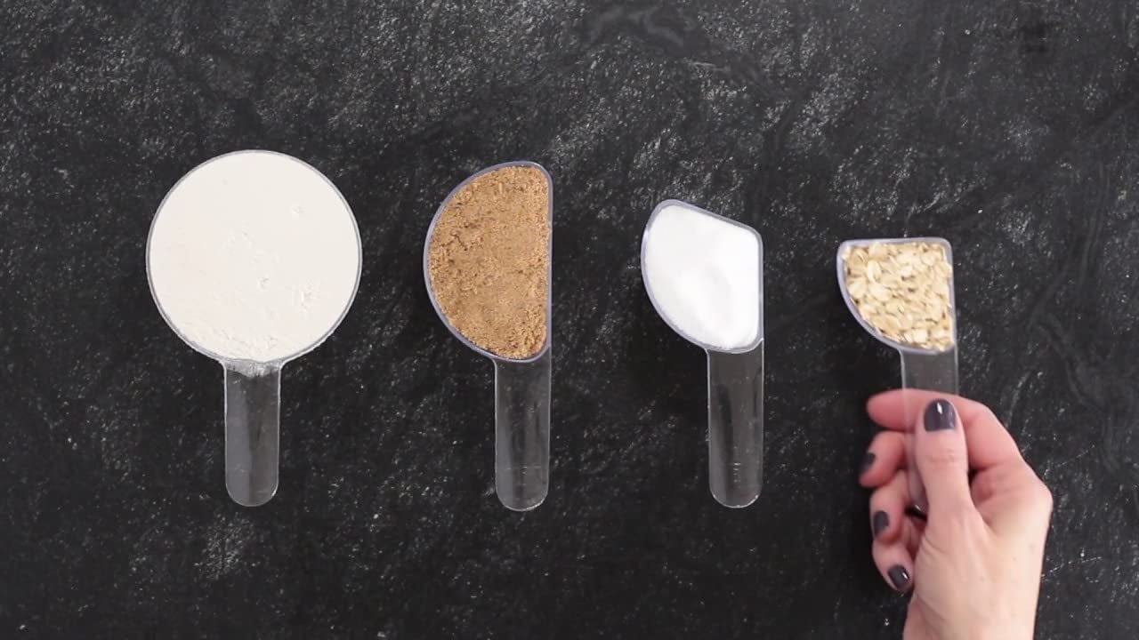 round cup, plus a half circle for half cup, third of a circle for third cup, and quarter circle for a quarter cup