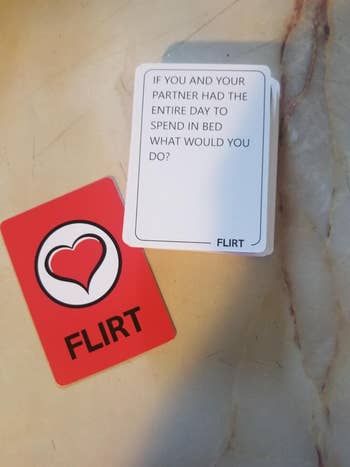 reviewer's flirt deck