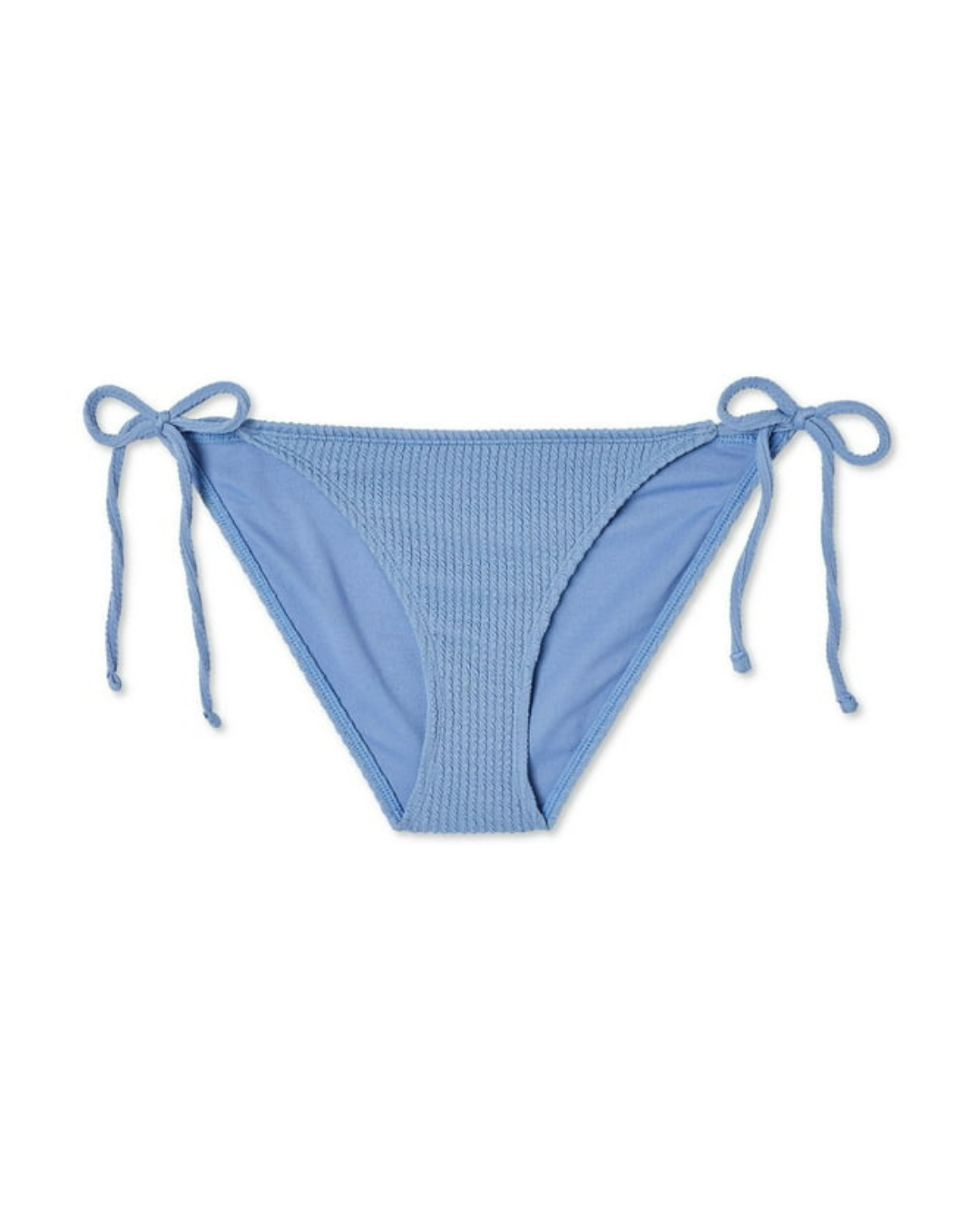 Light blue bikini bottom with bows