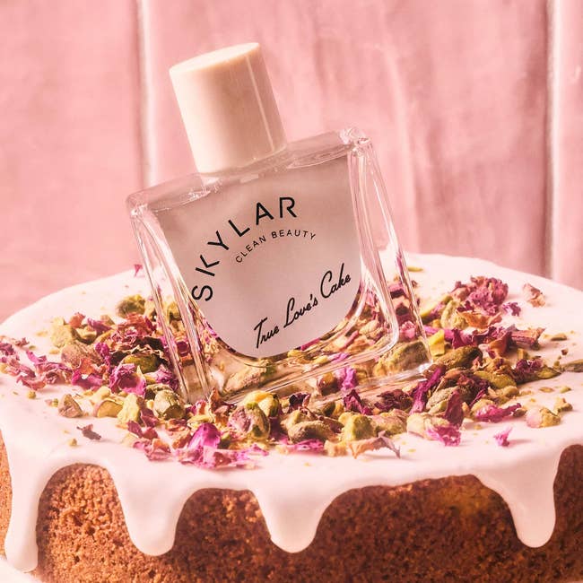 Perfume bottle labeled