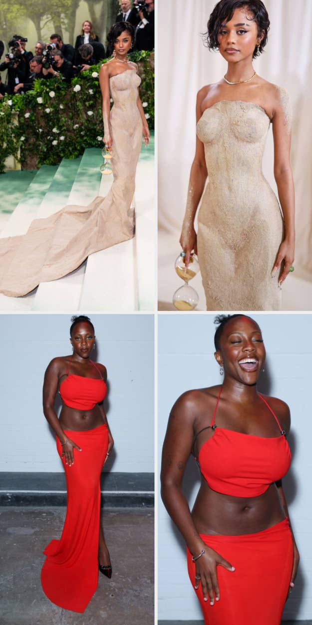 black celebrities in red dress Celebrity Style: KeKe Palmer's Red Dress At One Of Them Days Screening In ATL