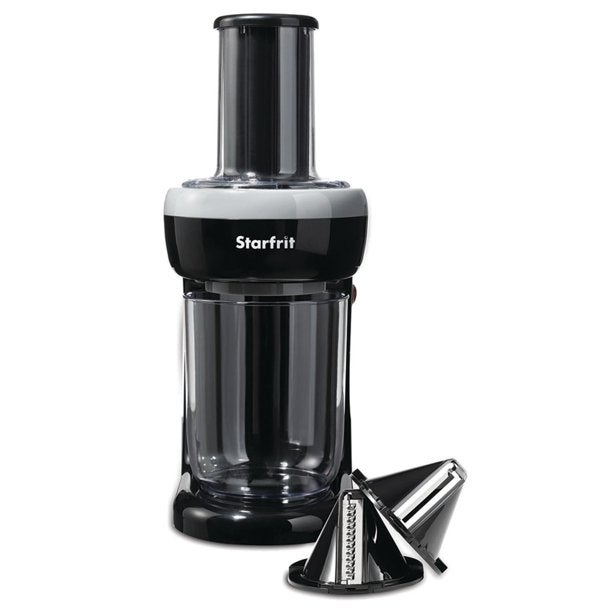 Electric spiralizer with two attachment blades