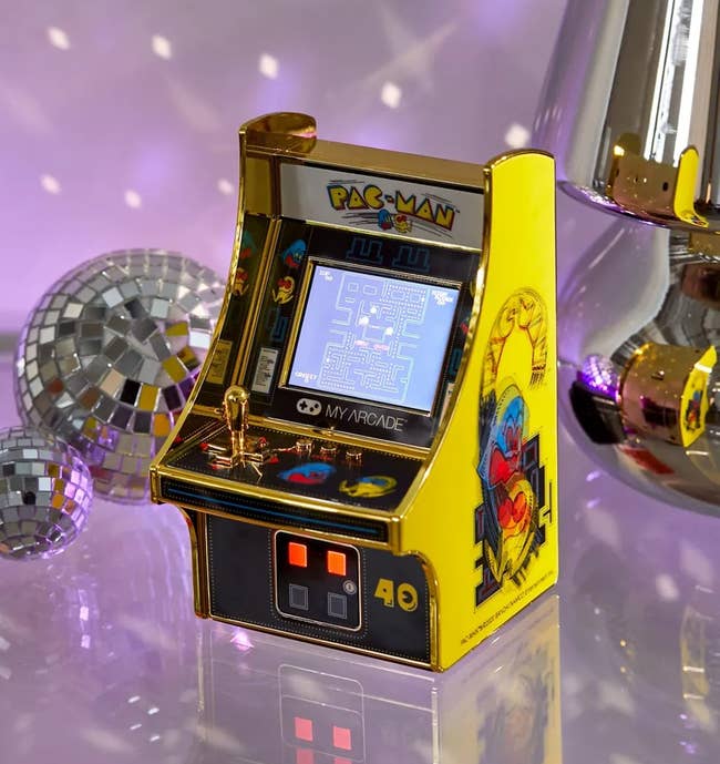 the mini pac-man arcade game