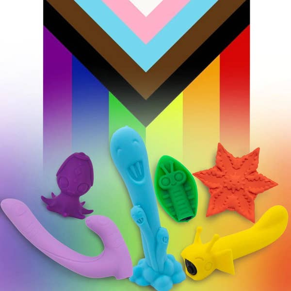 Super Pride Pack with six sex toys