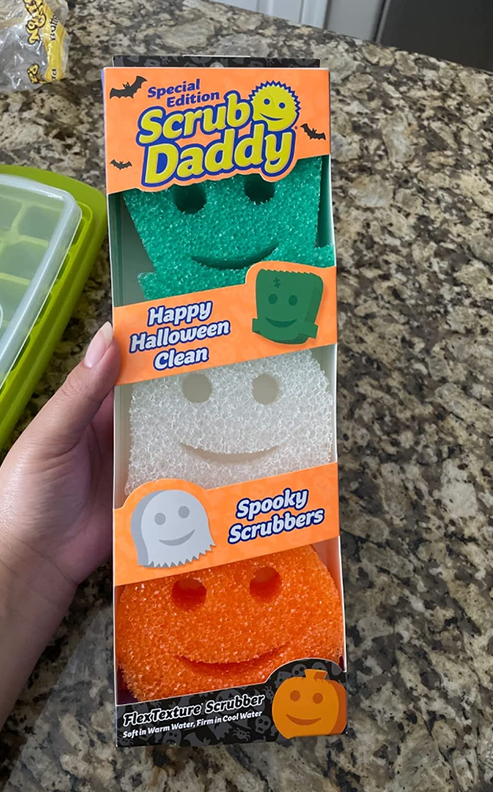 Scrub Daddy Sponge Set - Power Flower - Non Scratch Scrubber for Dishes and  Home, Odor Resistant, Soft in Warm Water, Firm in Cold, Deep Cleaning