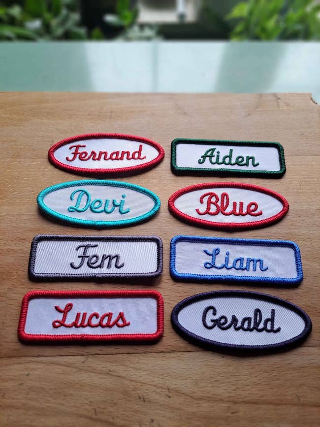 name patches