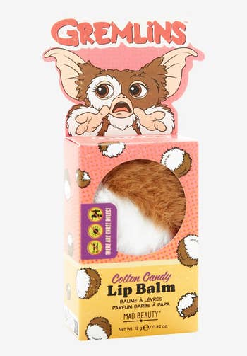 Gremlins lip balm packaging