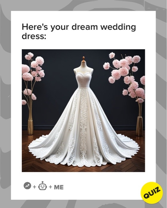 Design A Wedding Dress AI Quiz