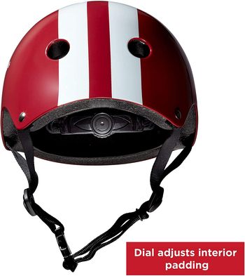 Back of helmet