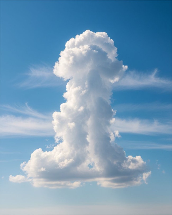 Who Can Make The Weirdest Cloud Shape