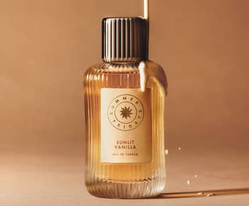 Bottle of Summer Fridays Sunlit Vanilla perfume