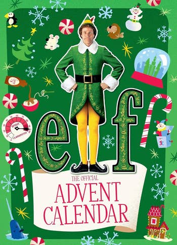 an elf advent calendar