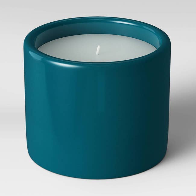 the teal candle