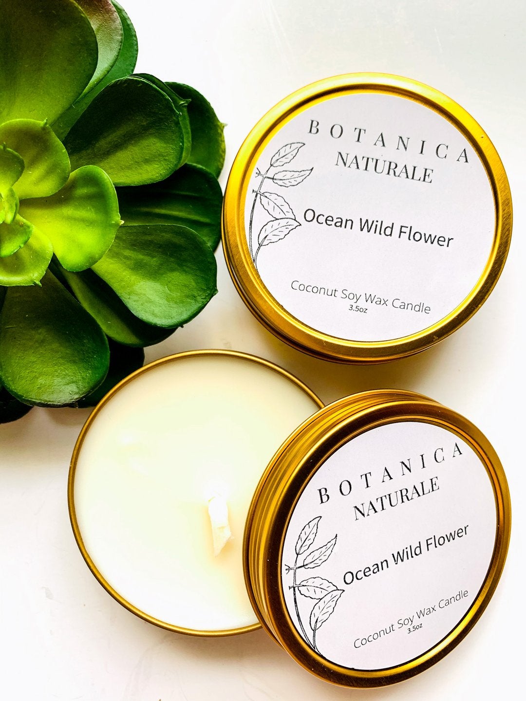 The soy candle