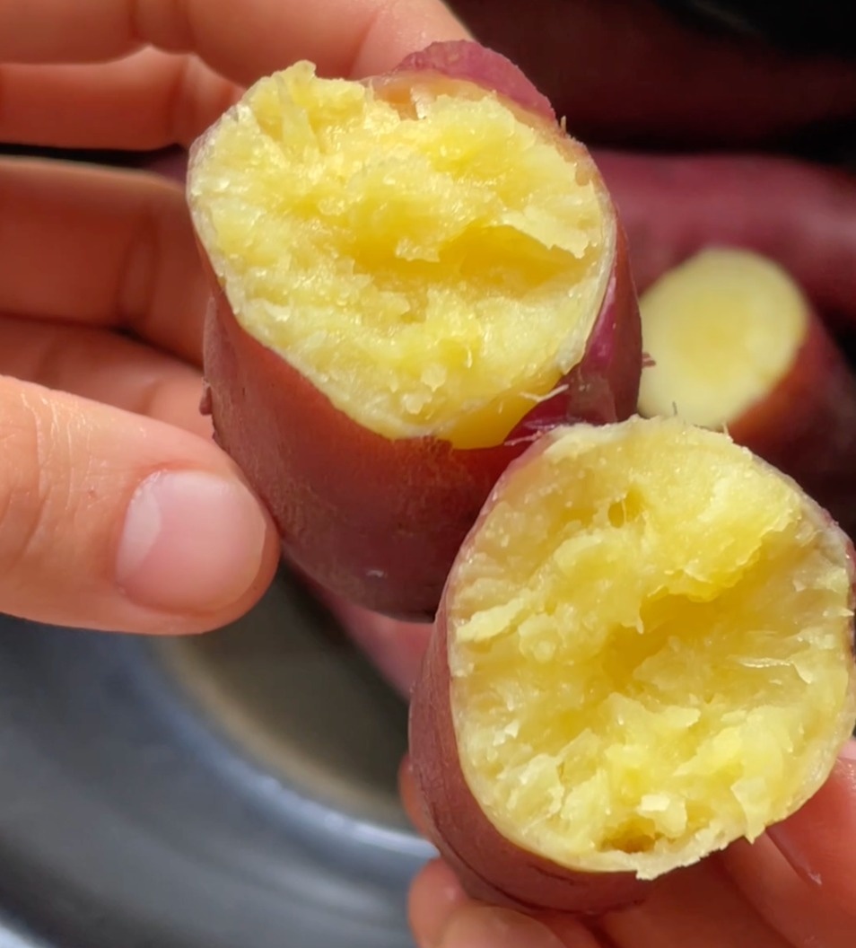 Rice Cooker Sweet Potatoes (Yams)