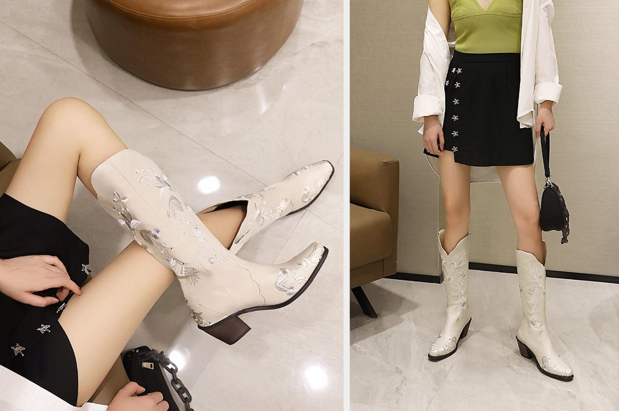 23 Best Pairs Of White Cowboy Boots To Say Yee-Haw To