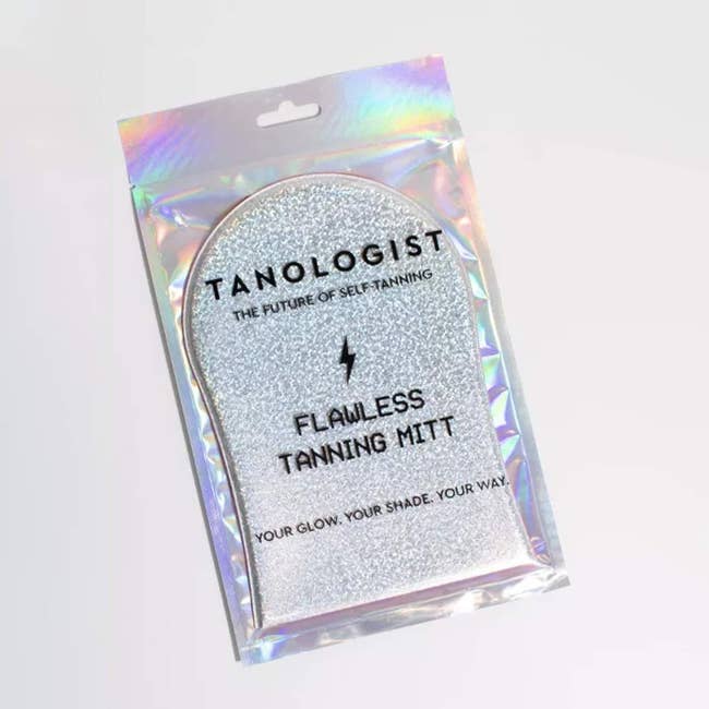 Tanologist Flawless Tanning Mitt in packaging 