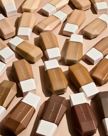 product image of a bunch of bottles of skin tint