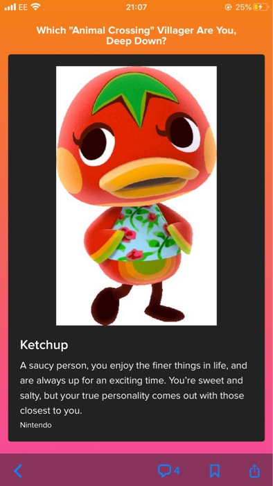 which animal crossing character are you buzzfeed