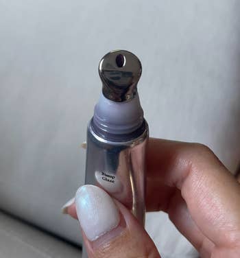 metal extremity applicator of articulator balm