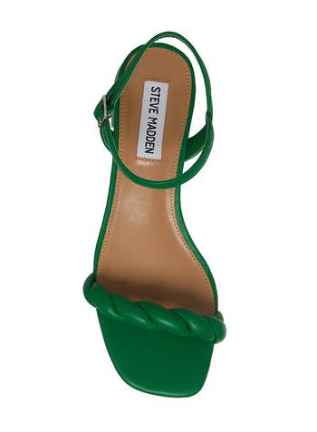 the sandal in green 